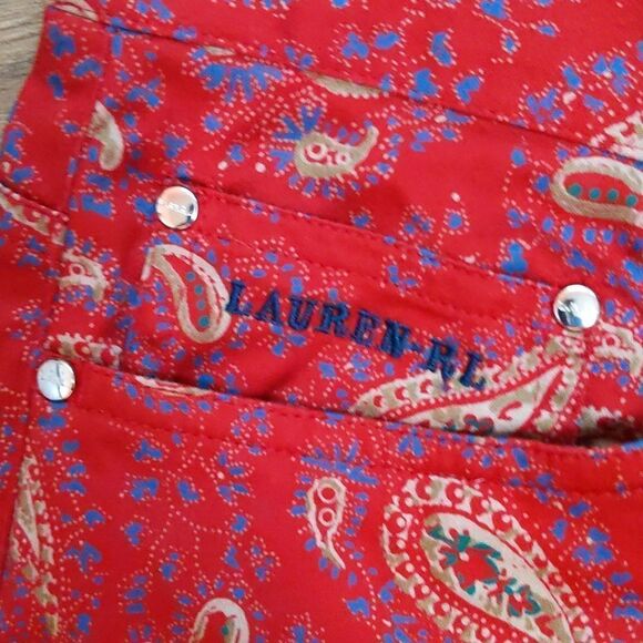 Lauren Ralph Lauren capri/cropped summer pants 12P - Picture 4 of 6